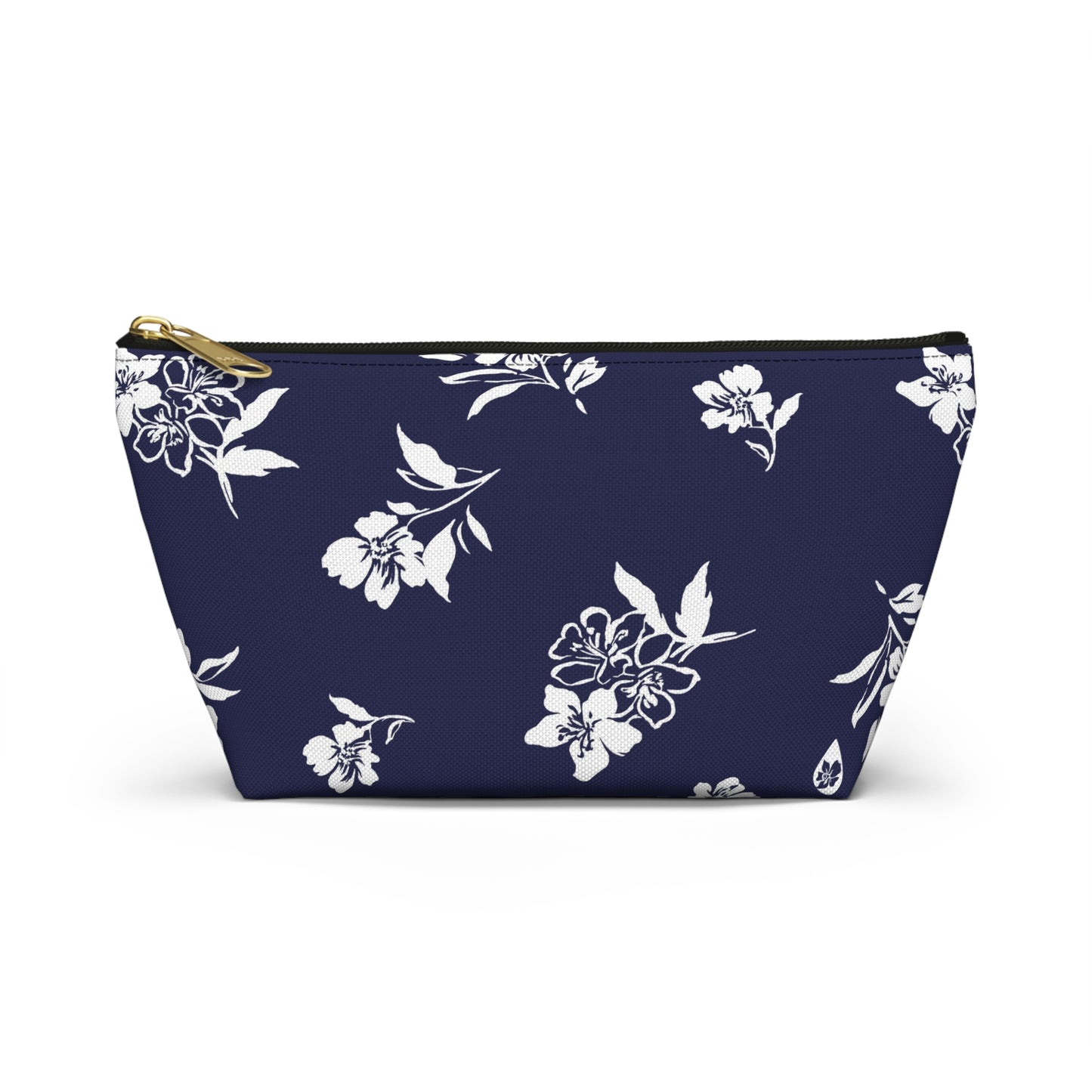 Inky Floral Travel Pouch