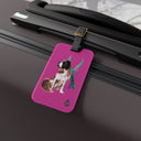 Snow Dog Luggage Tag