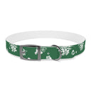 Inky Floral Dog Collar
