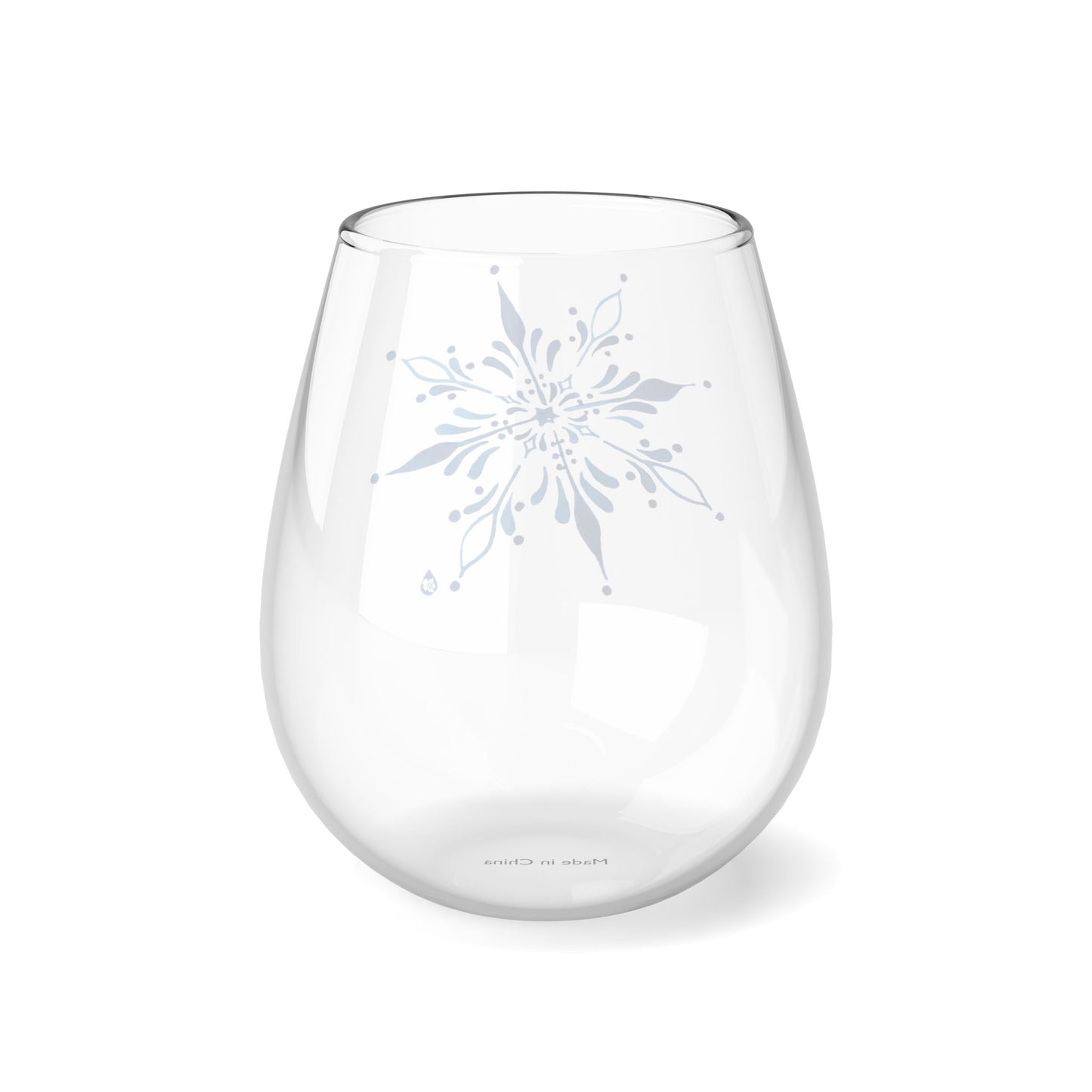 Freeze The Day Stemless Wine Glass