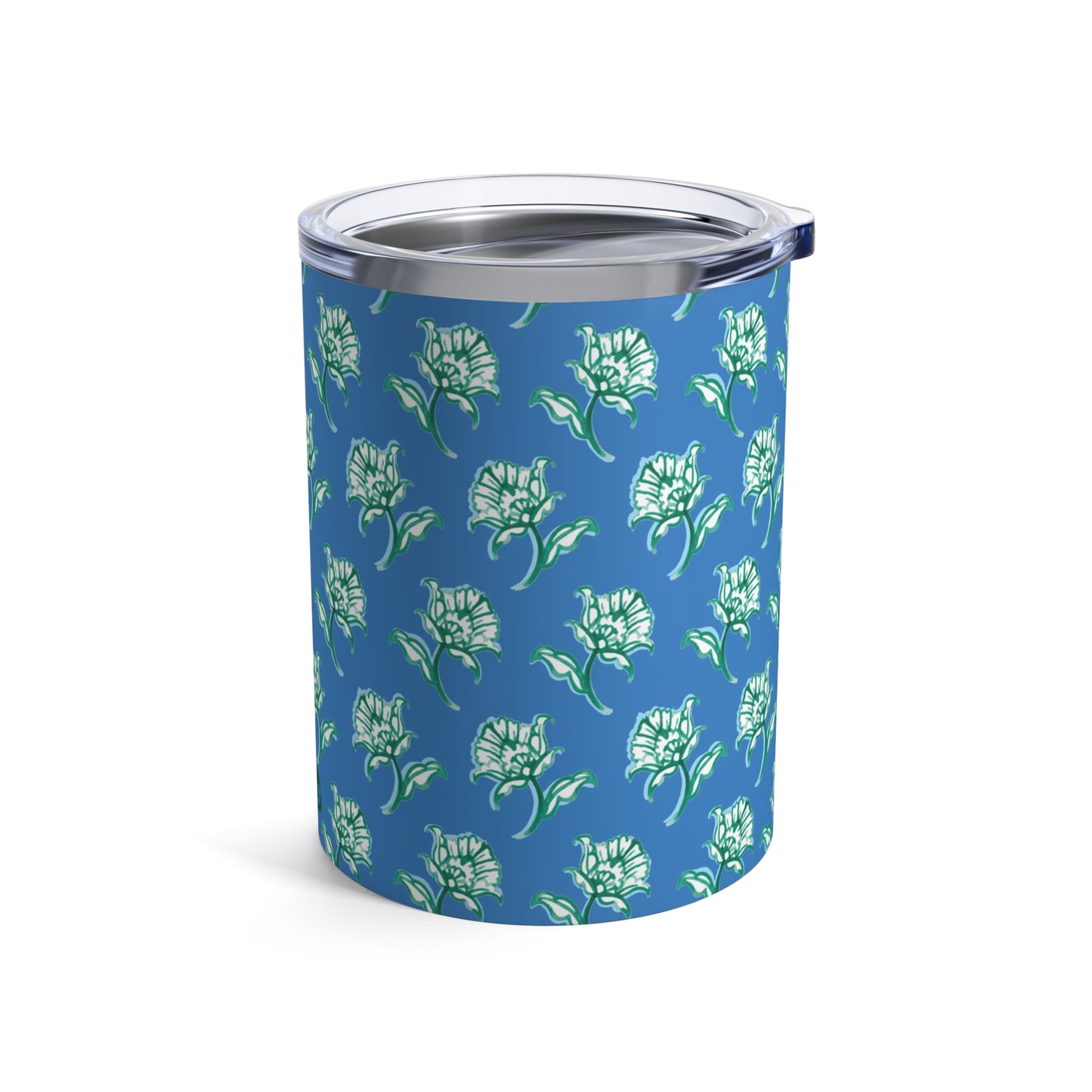 Watercolor Woodblock Tumbler 10oz