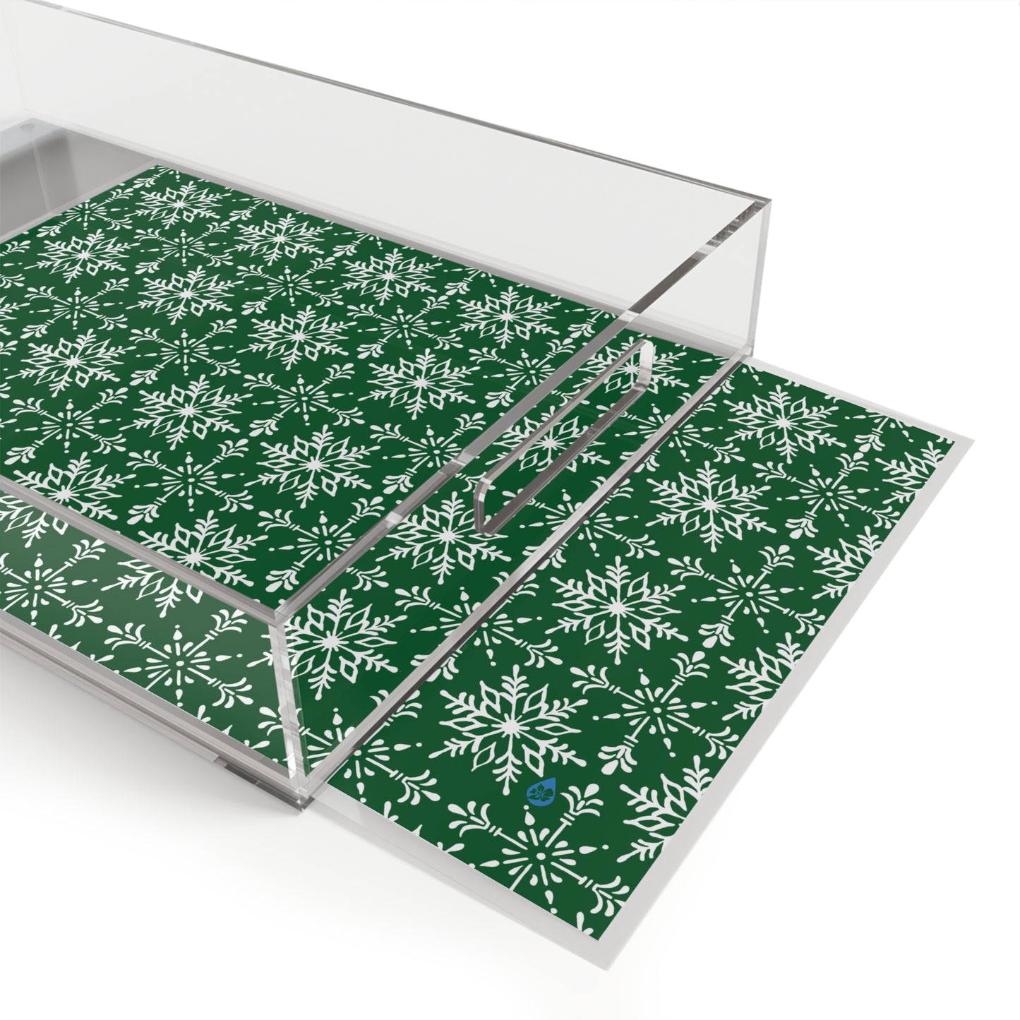 Cold Snap Lucite Serving Tray