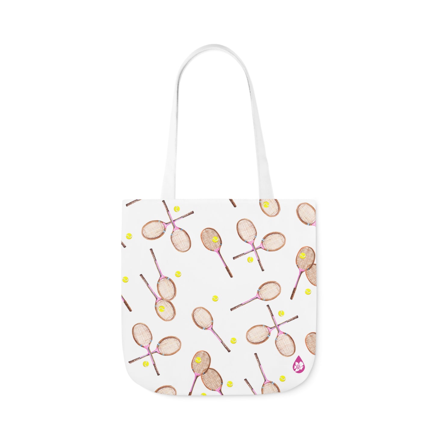 Match Point Canvas Tote Bag