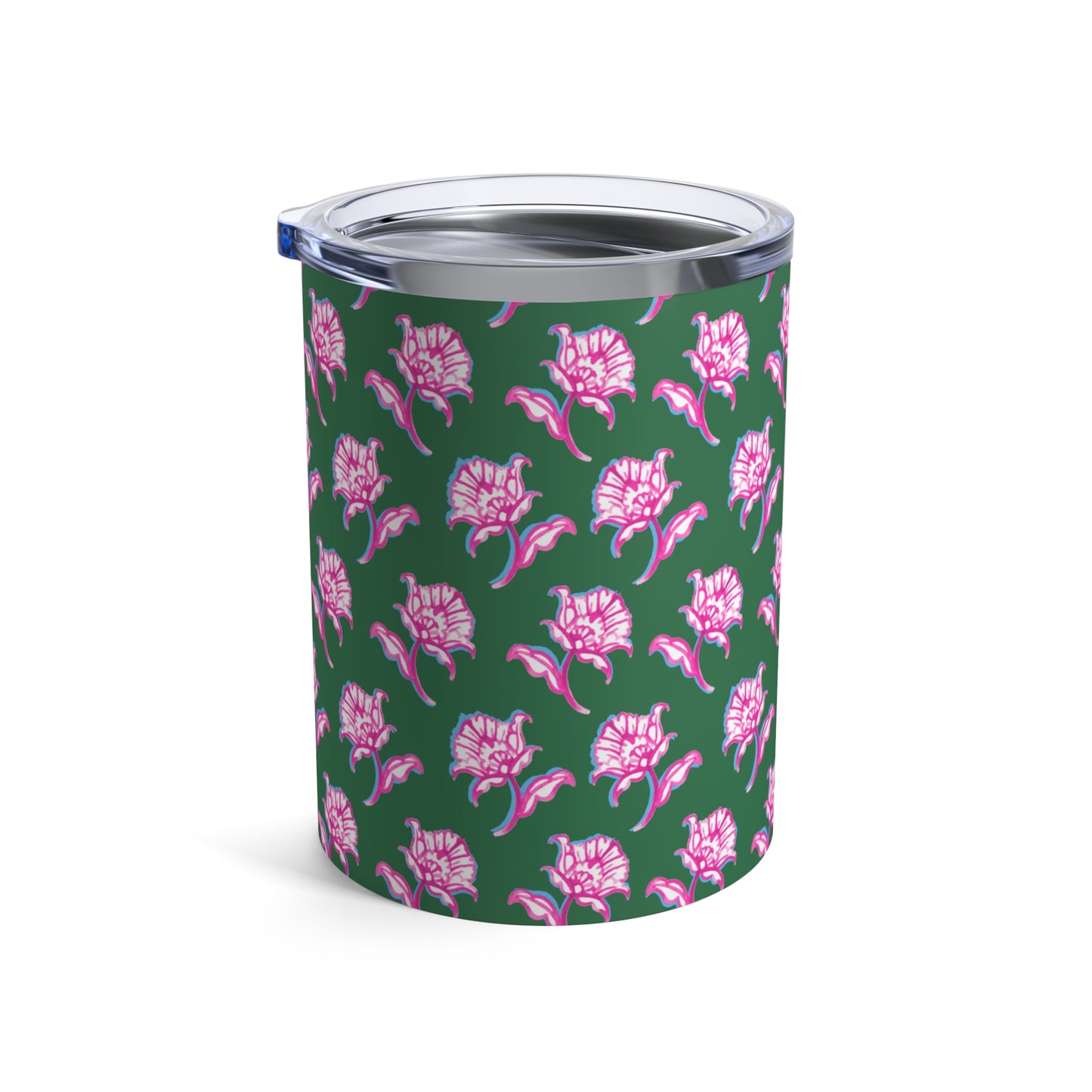 Watercolor Woodblock Tumbler 10oz