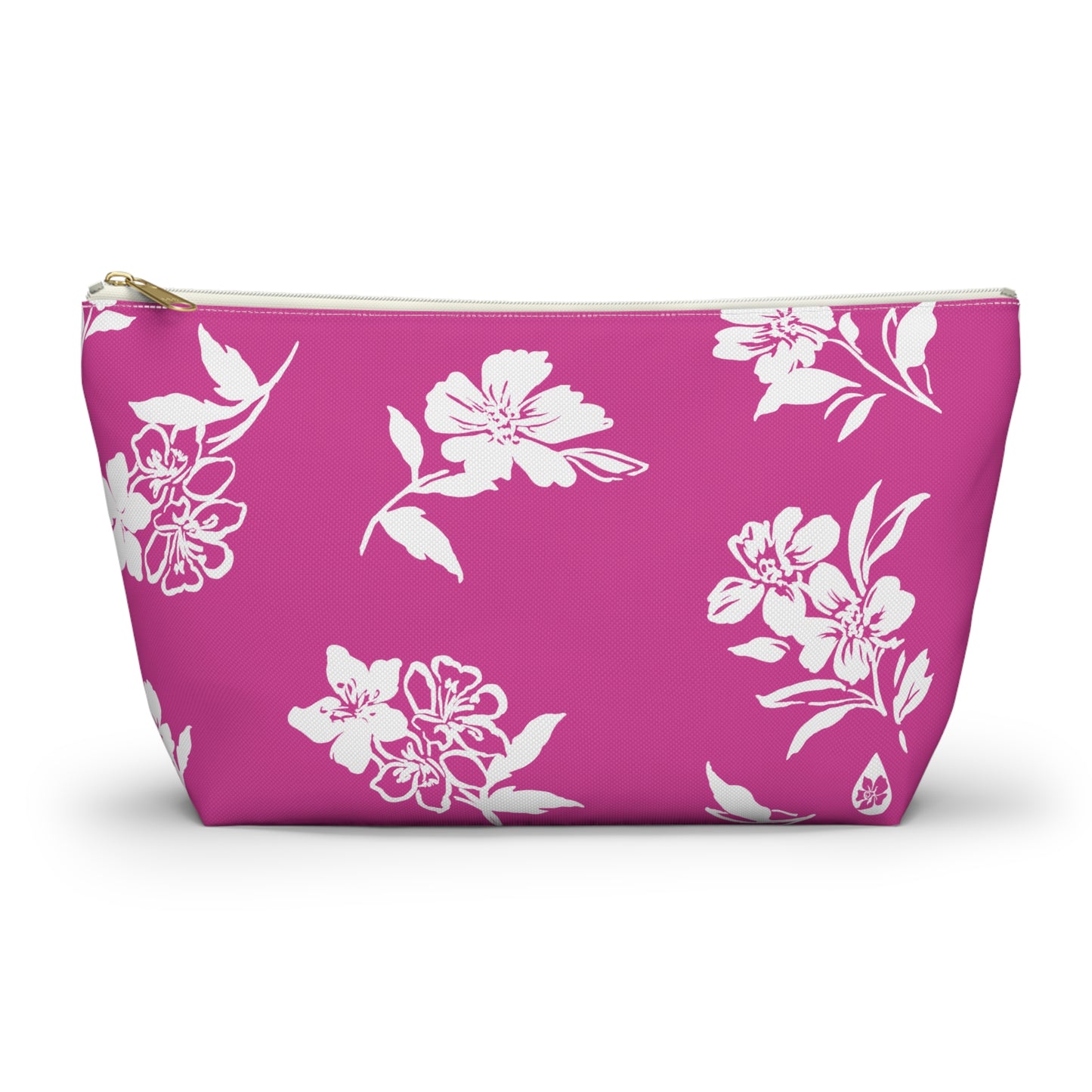 Inky Floral Travel Pouch