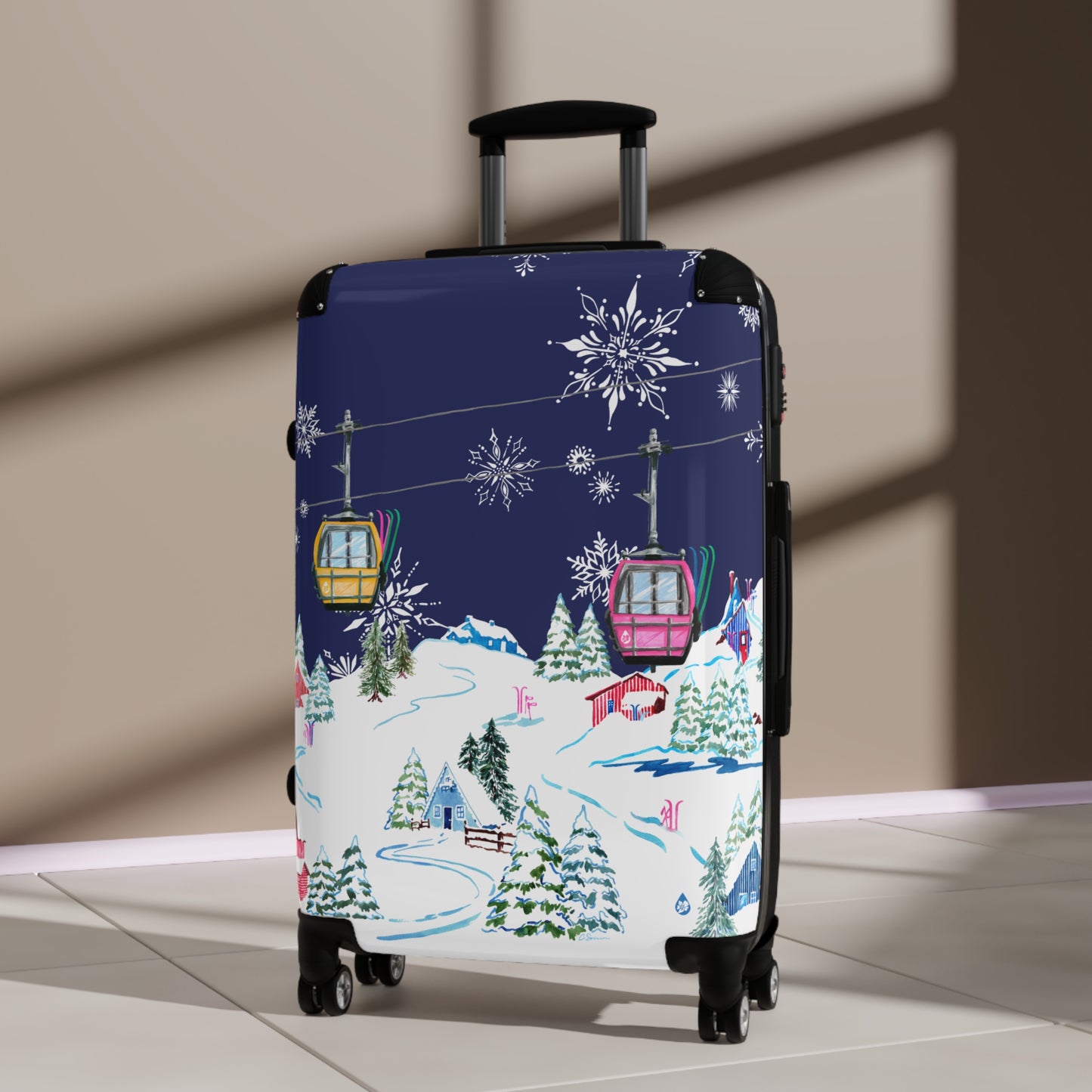Ski Chalet Suitcase