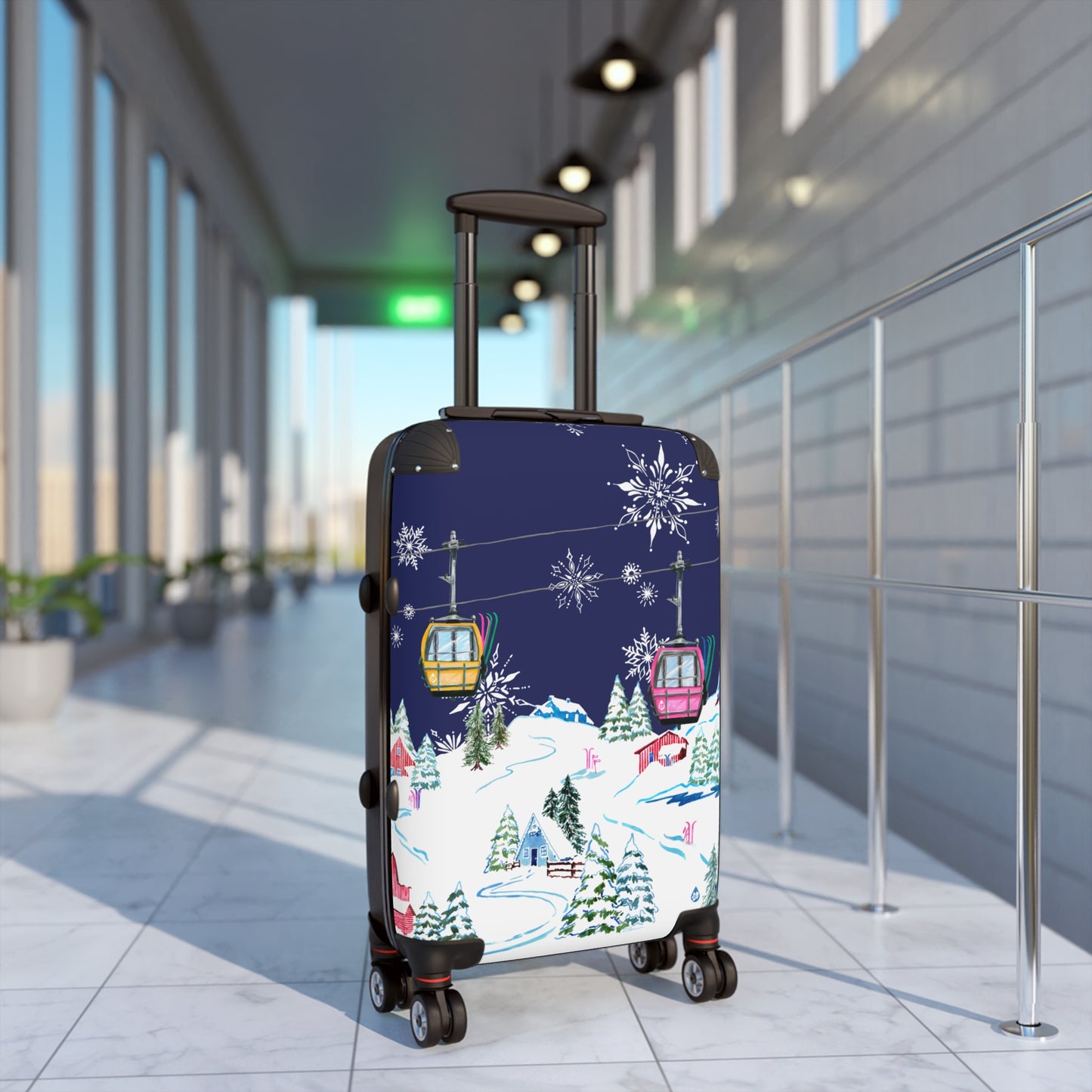 Ski Chalet Suitcase
