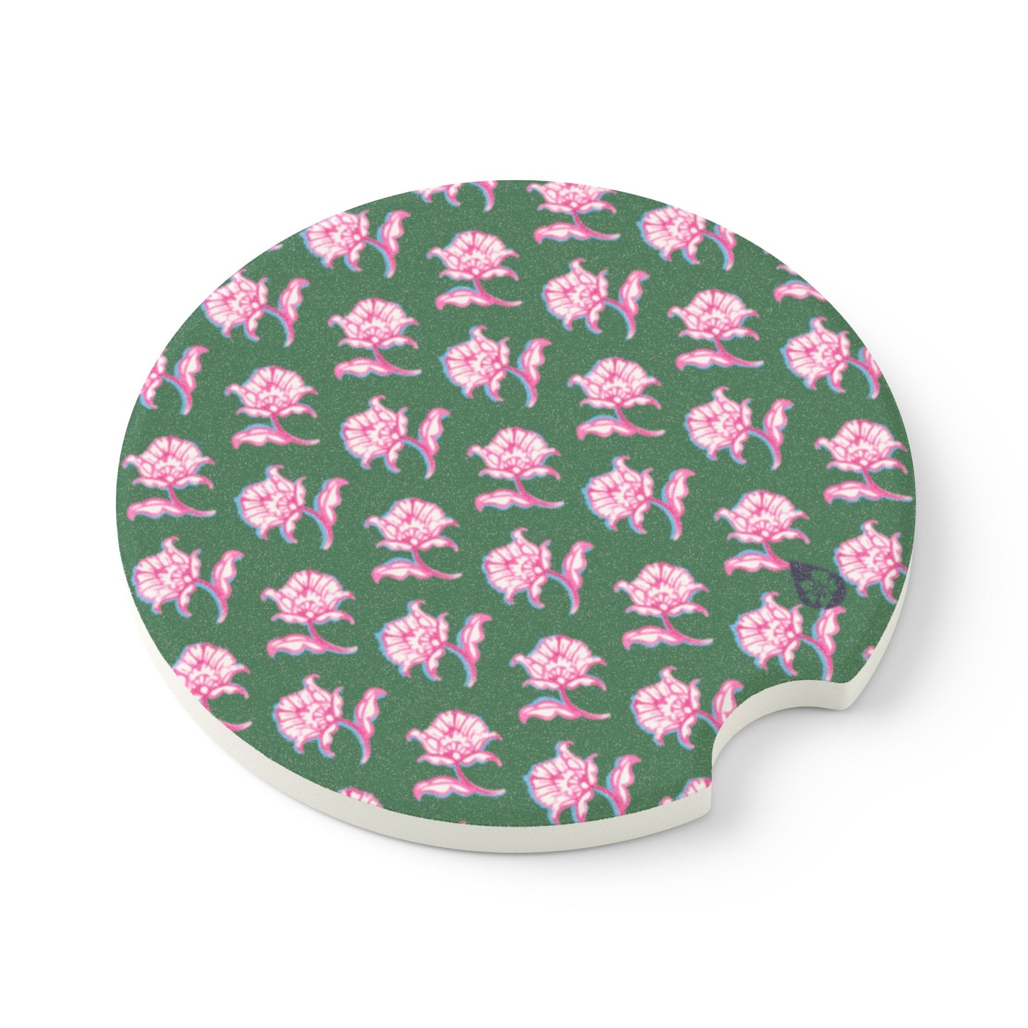 Watercolor Woodblock Car Coasters