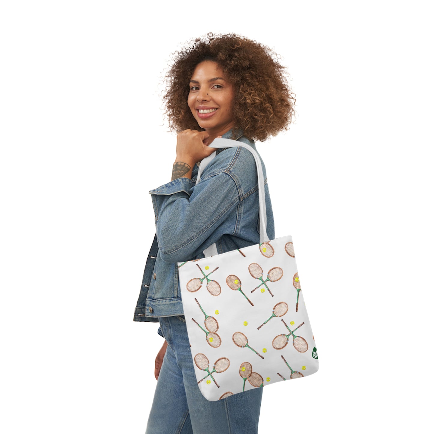 Match Point Canvas Tote Bag