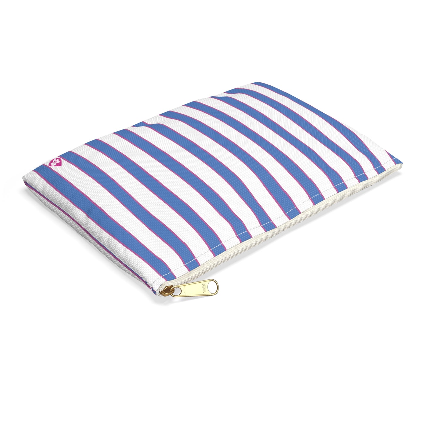 Prep Stripe Zip Pouch