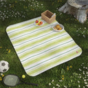 Painterly Stripe Picnic Blanket