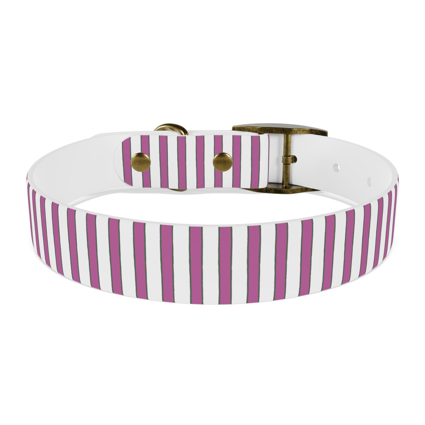 Prep Stripe Dog Collar