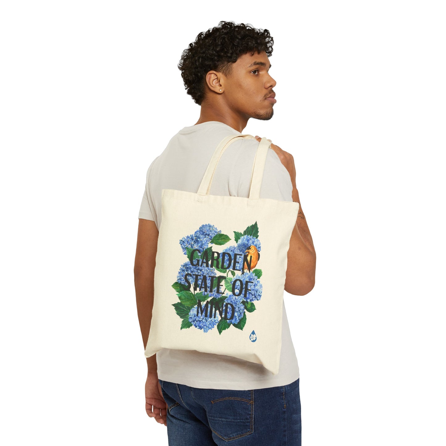 'Garden State of Mind' Canvas Tote Bag