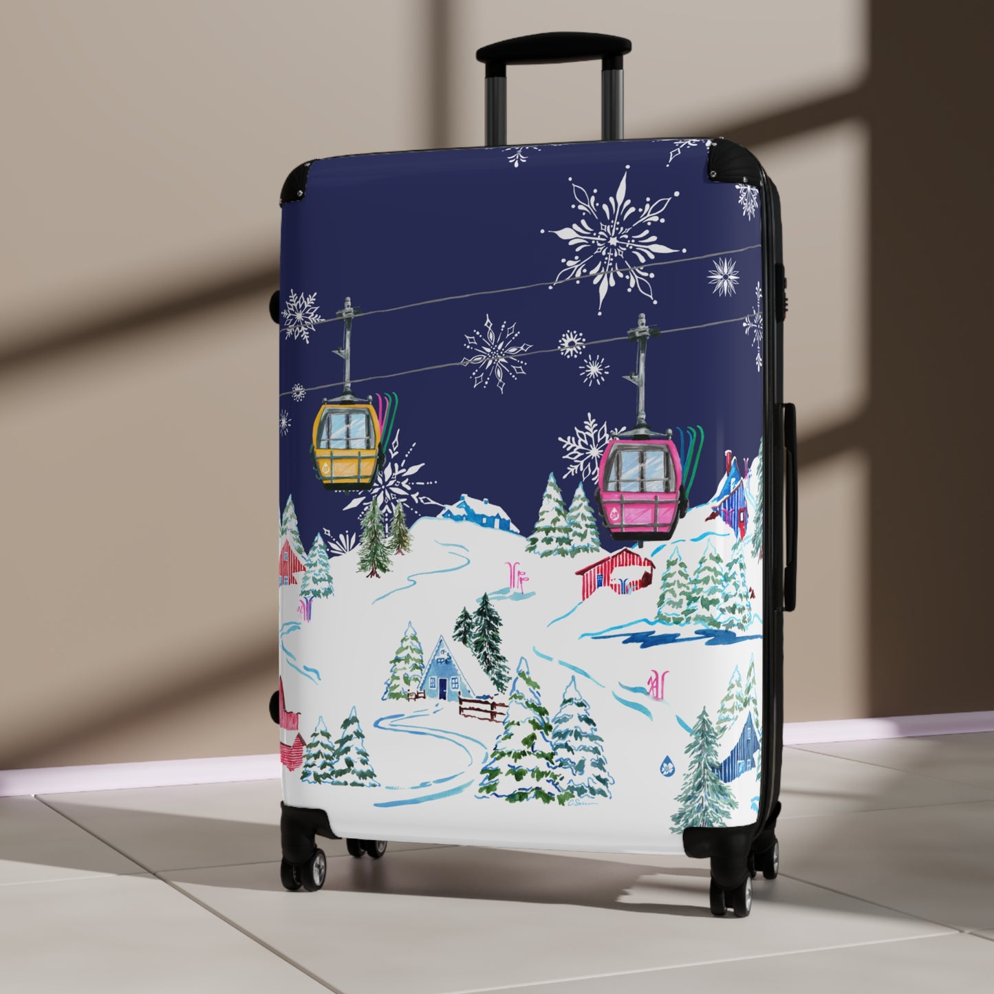 Ski Chalet Suitcase