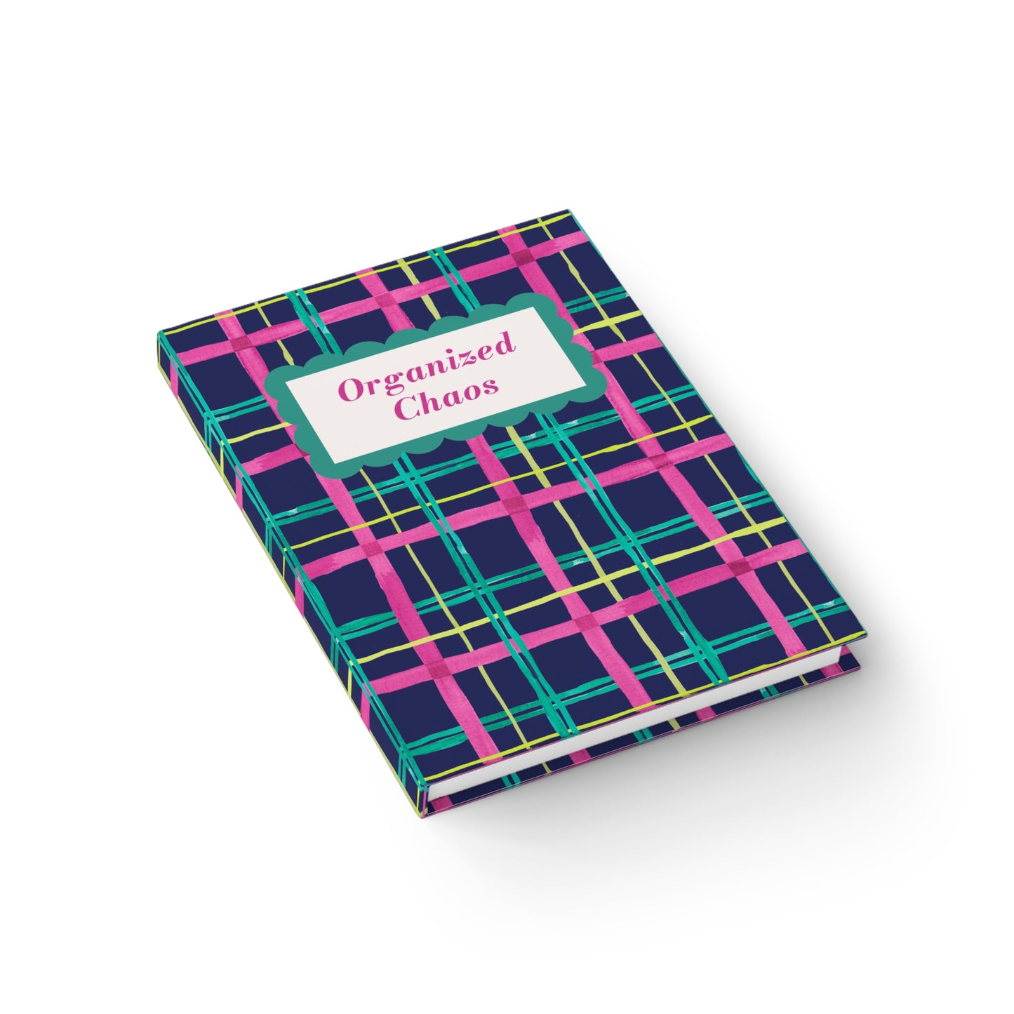 Alpine Plaid Hardcover Journal