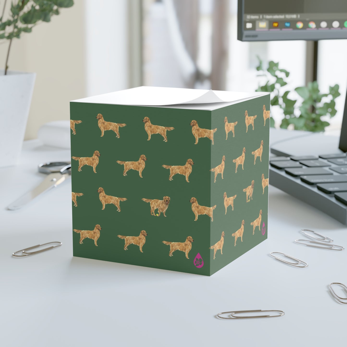 Good Dog Note Cube