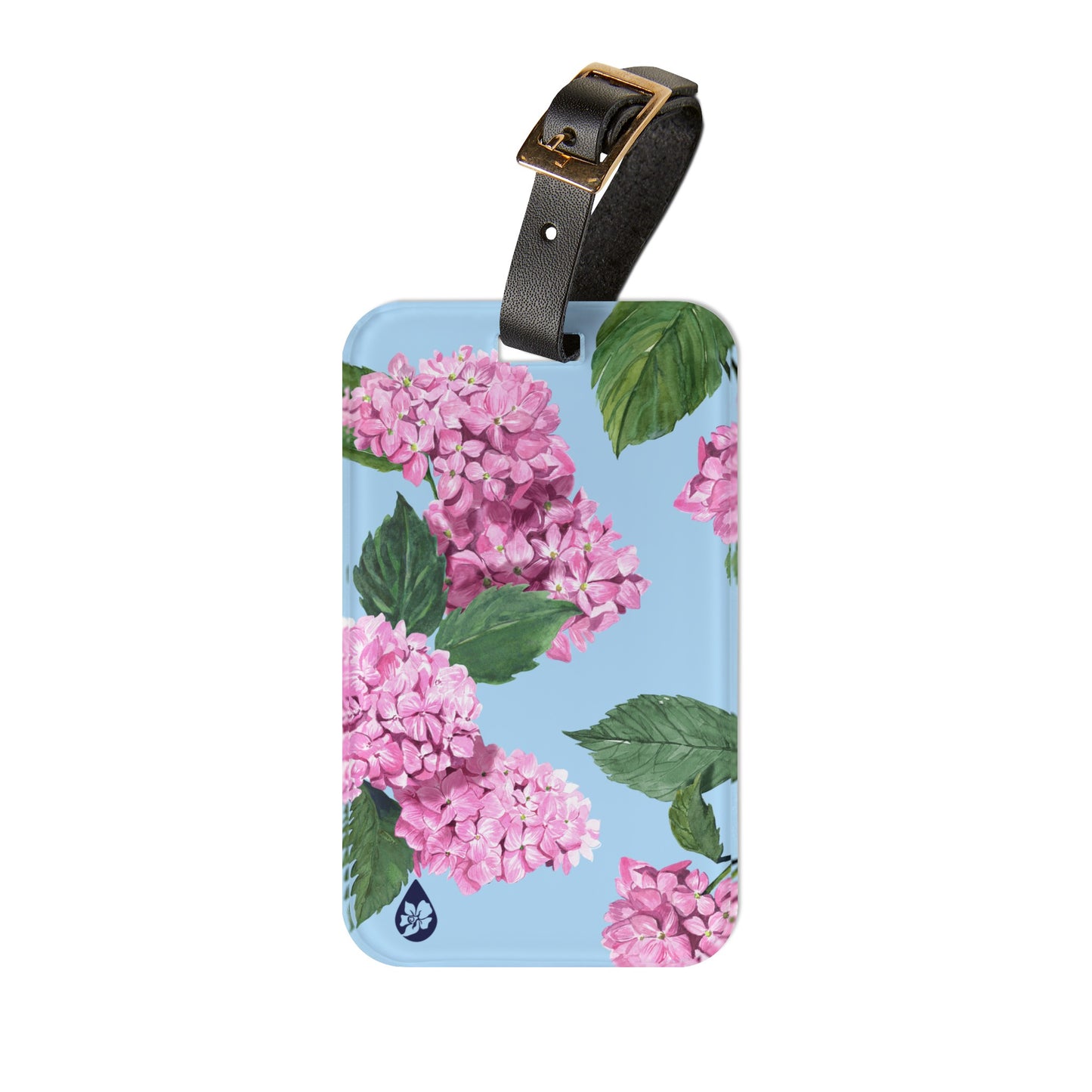 Hydrangea Luggage Tag