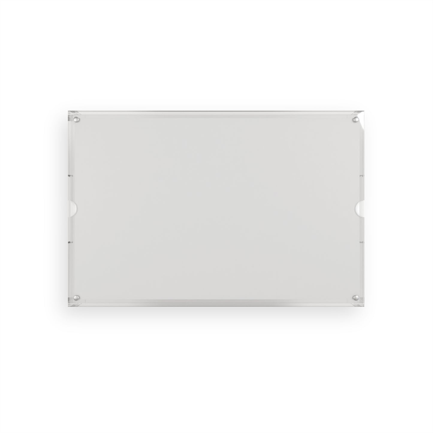 Freeze The Day Lucite Serving Tray
