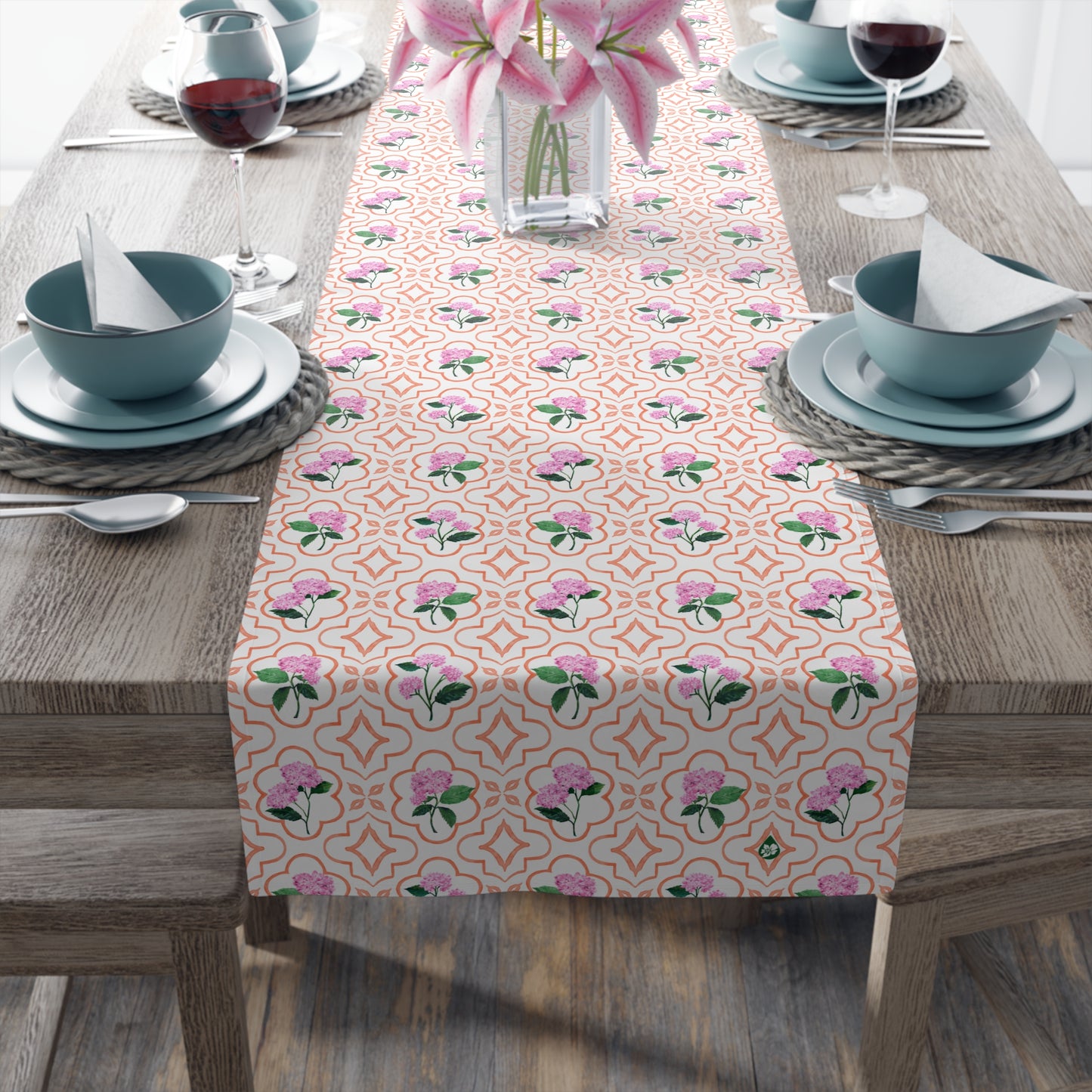 Garden Trellis Table Runner