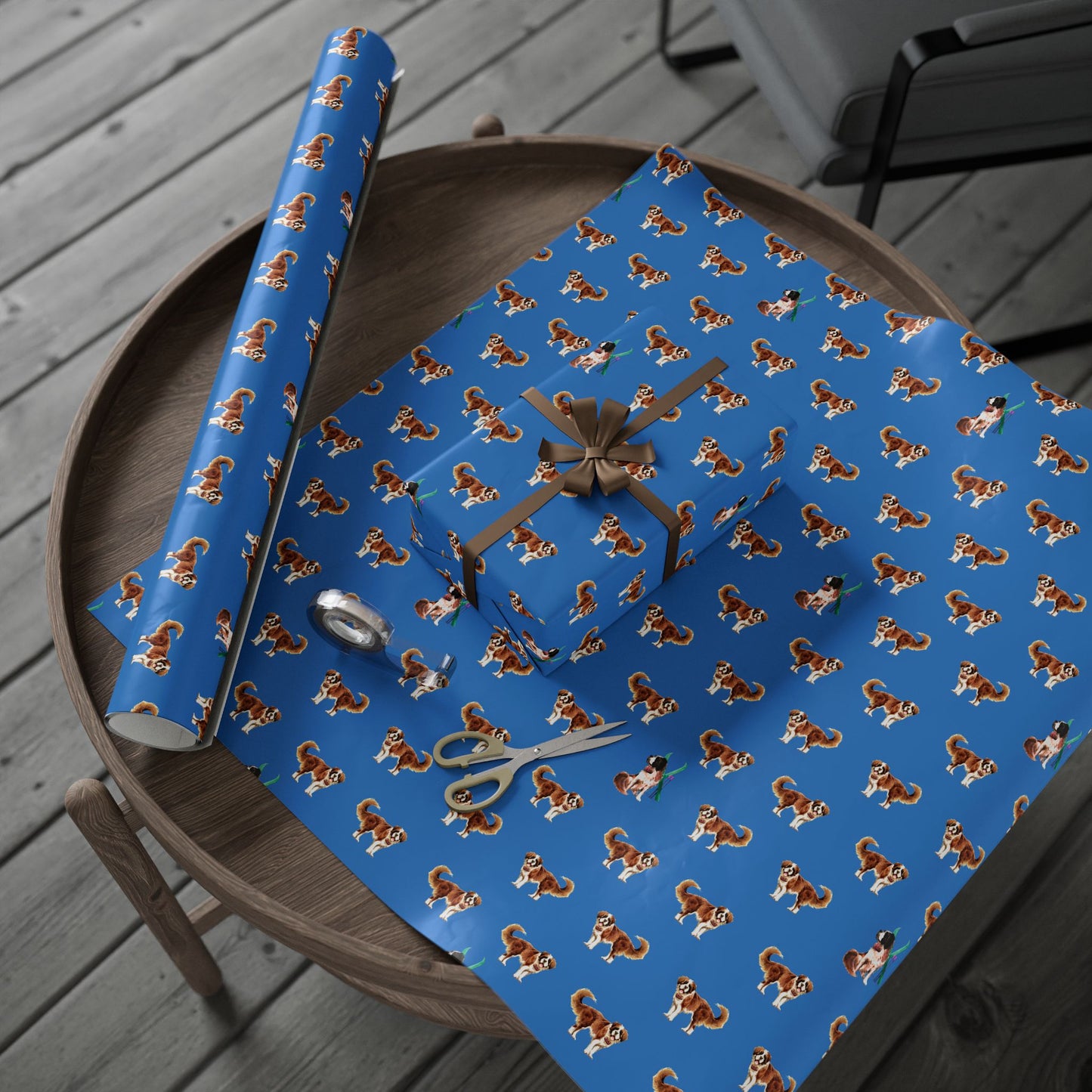 Snow Dog - Wrapping Paper