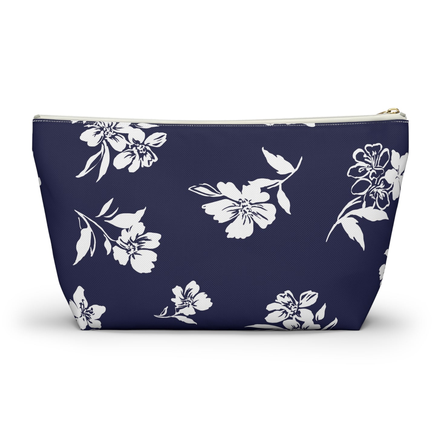 Inky Floral Travel Pouch