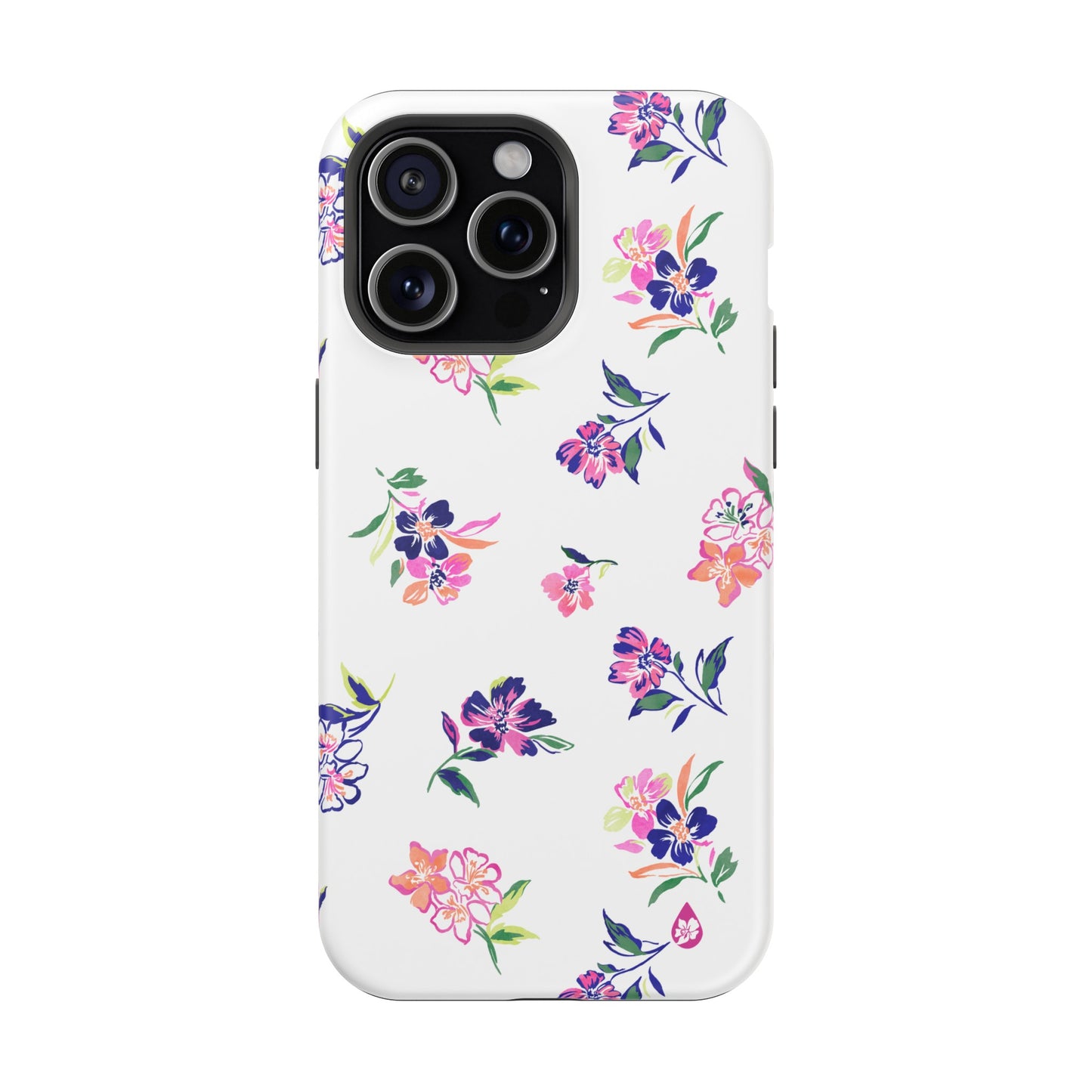 Inky Floral Magnetic iPhone Case