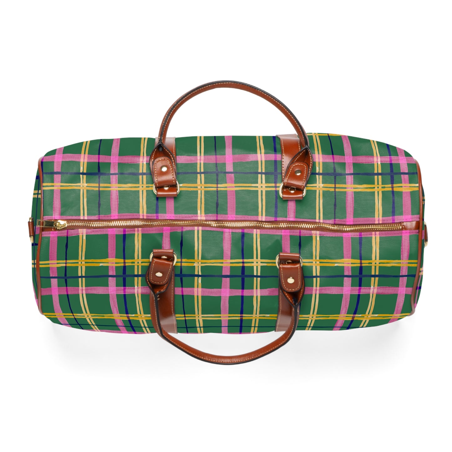 Alpine Plaid Waterproof Travel Bag