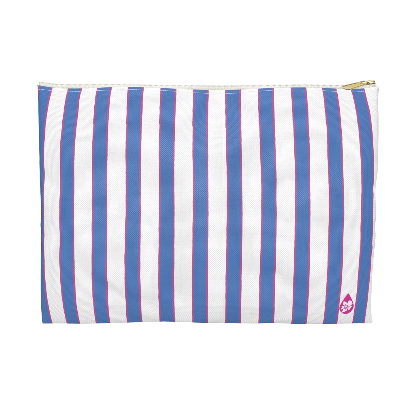 Prep Stripe Zip Pouch