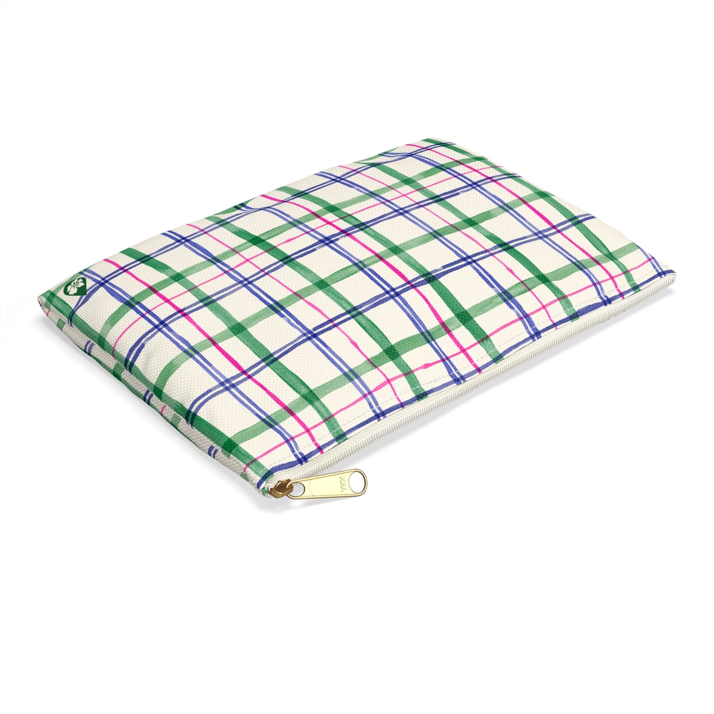 Alpine Plaid Zip Pouch