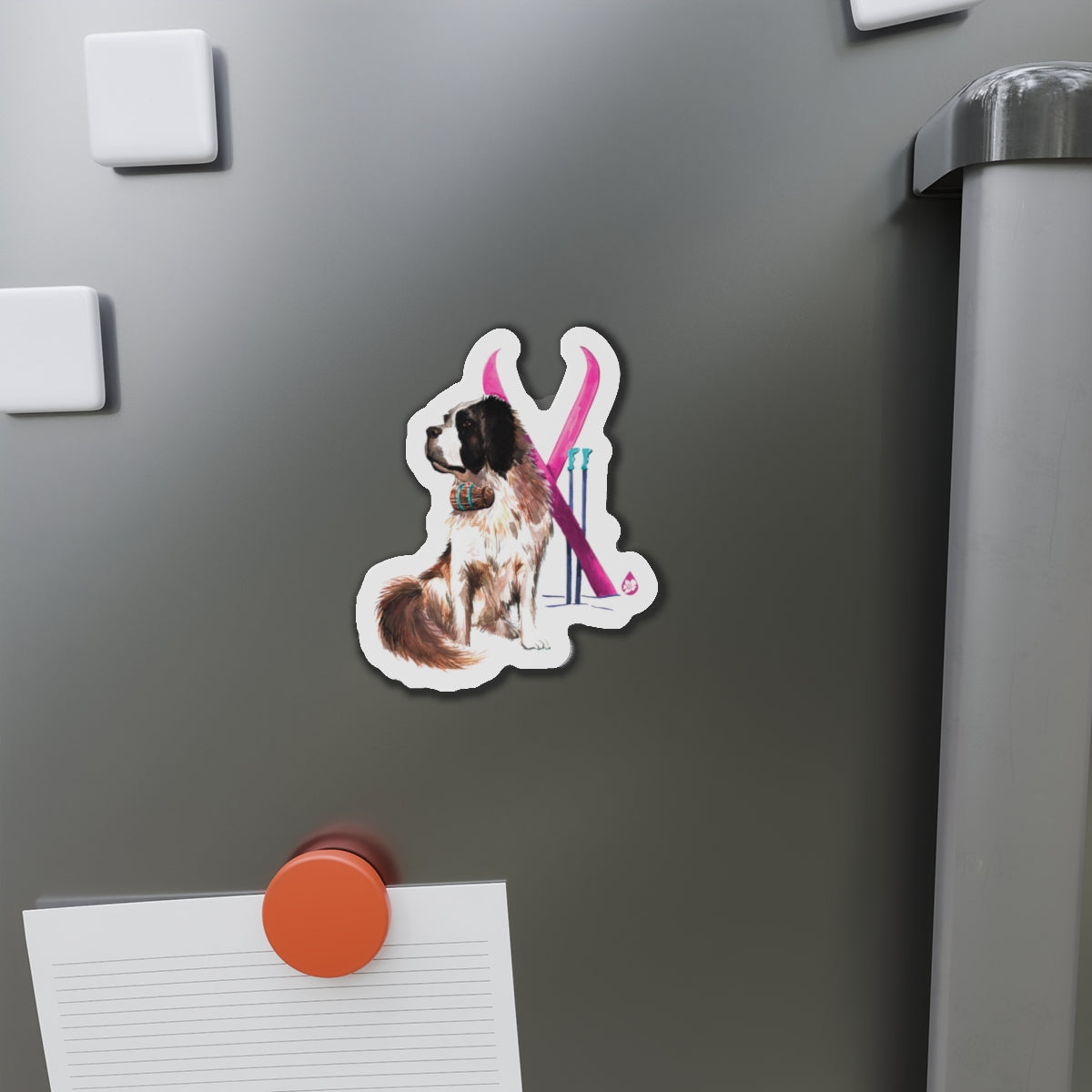 Snow Dog Magnet