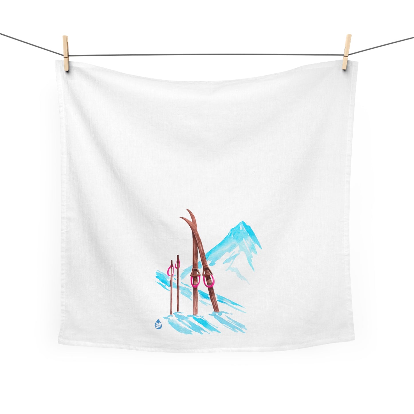 Apres Ski Tea Towel