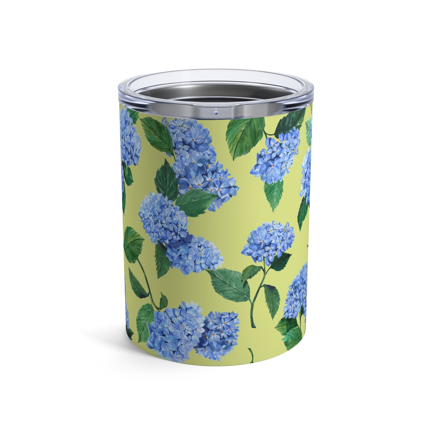 Hydrangea Tumbler in Honeydew Front View