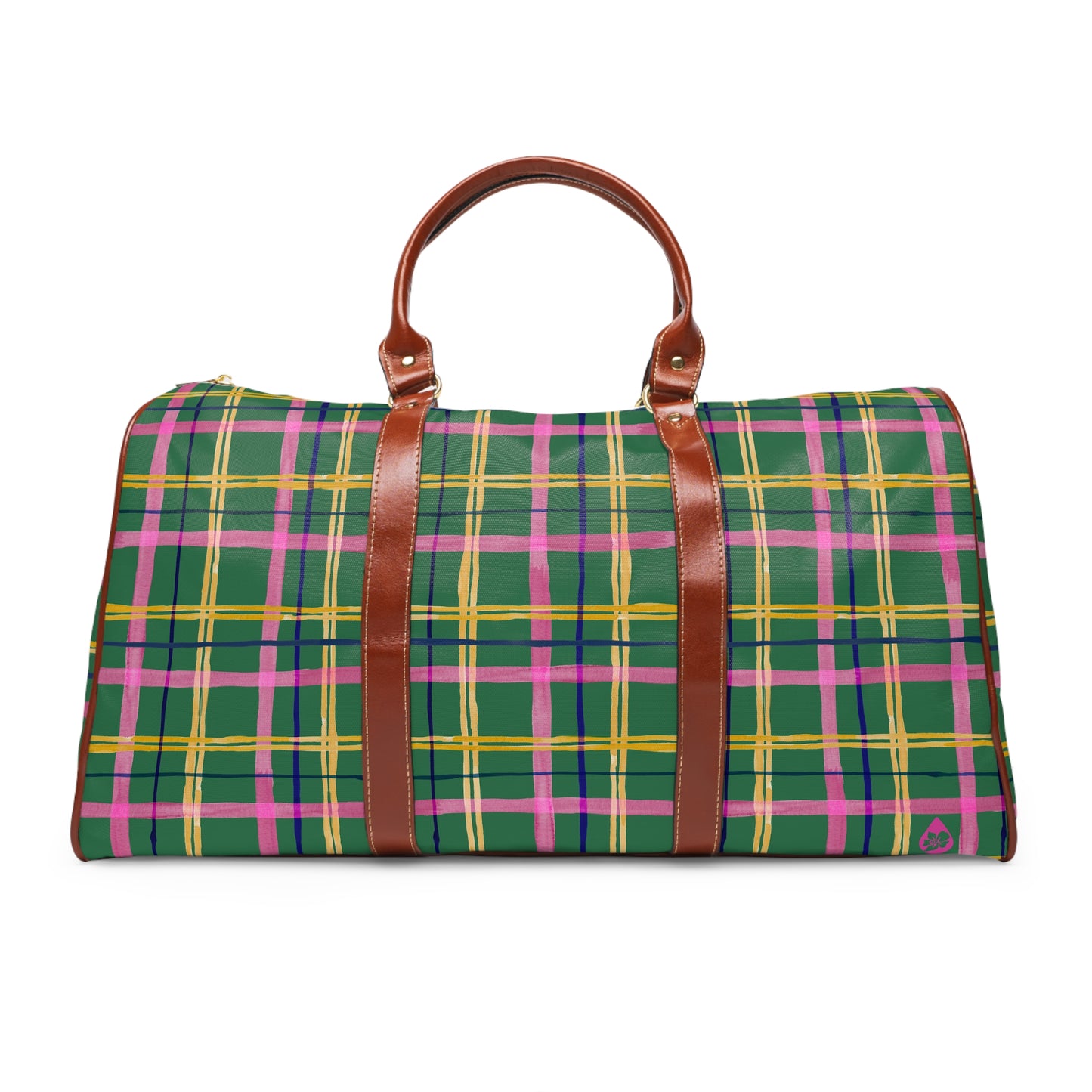 Alpine Plaid Waterproof Travel Bag