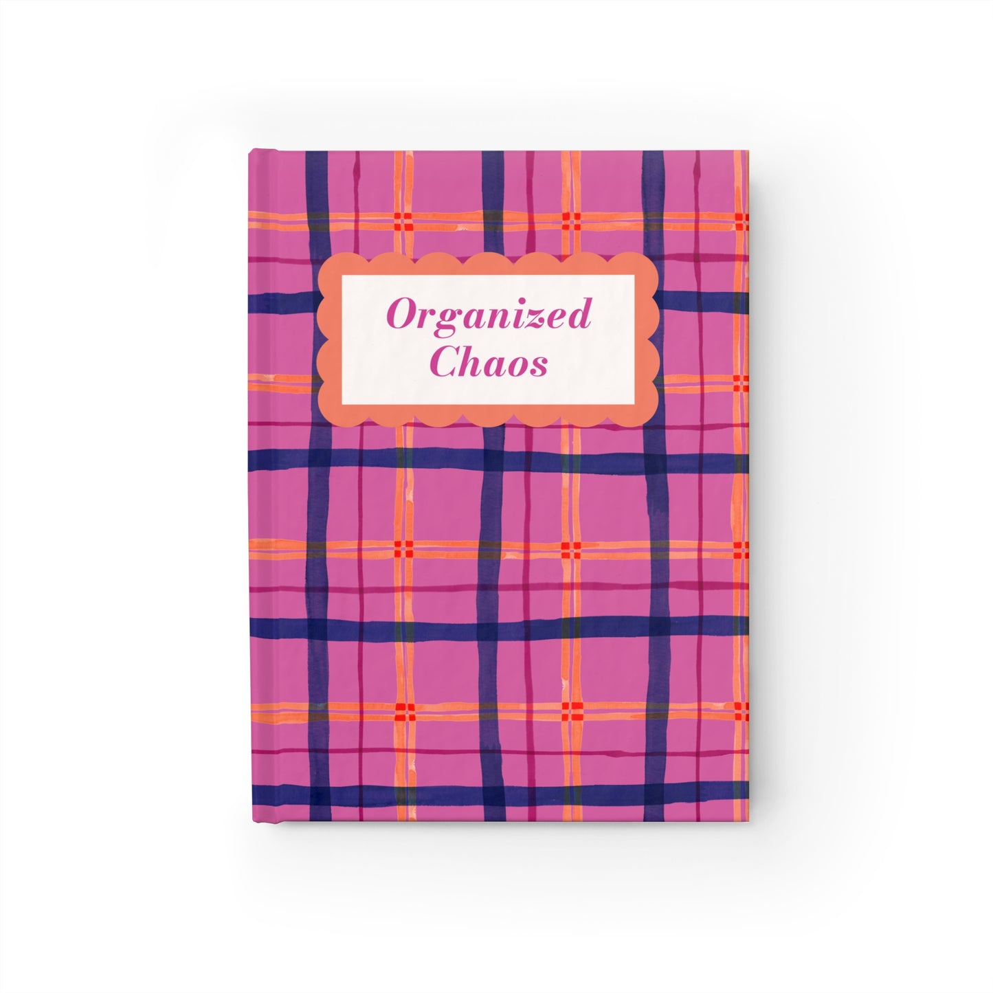 Alpine Plaid Hardcover Journal