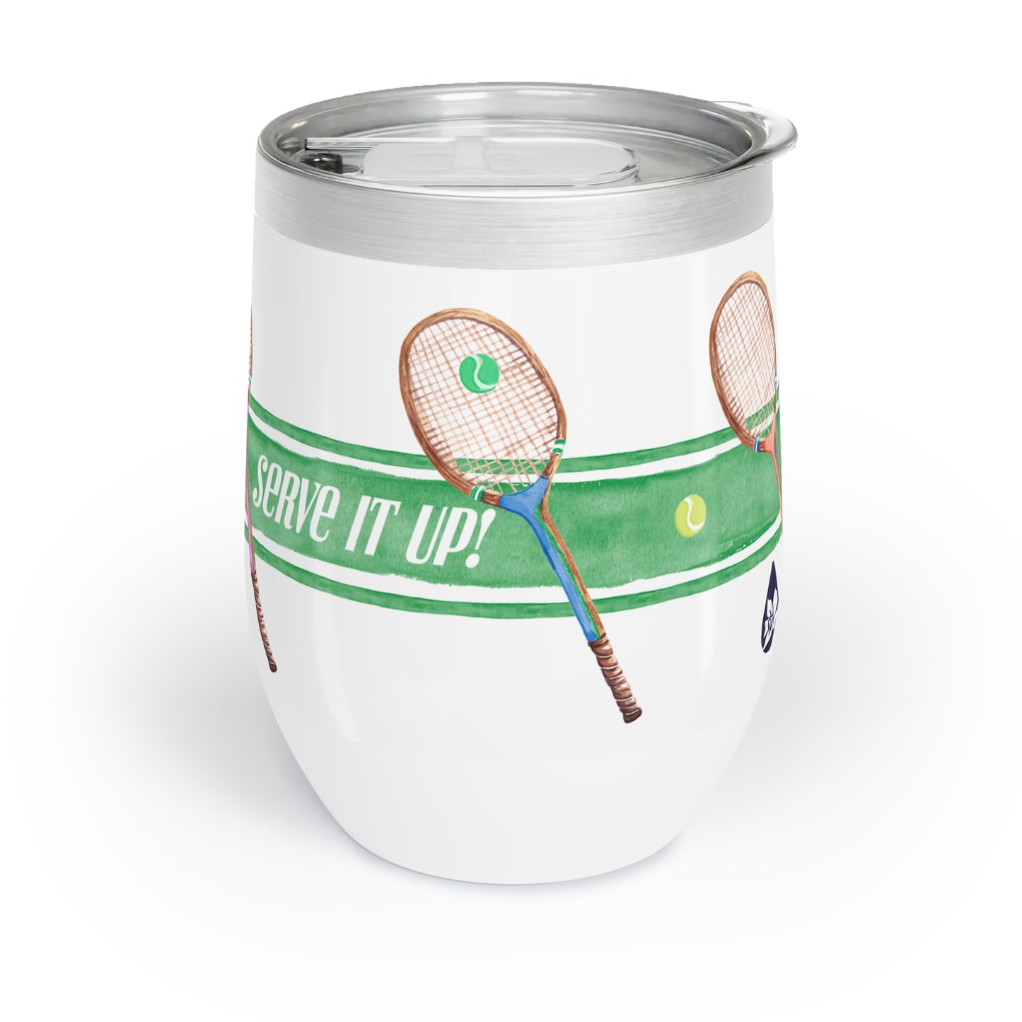 'Serve It Up' Wine Tumbler
