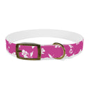 Inky Floral Dog Collar
