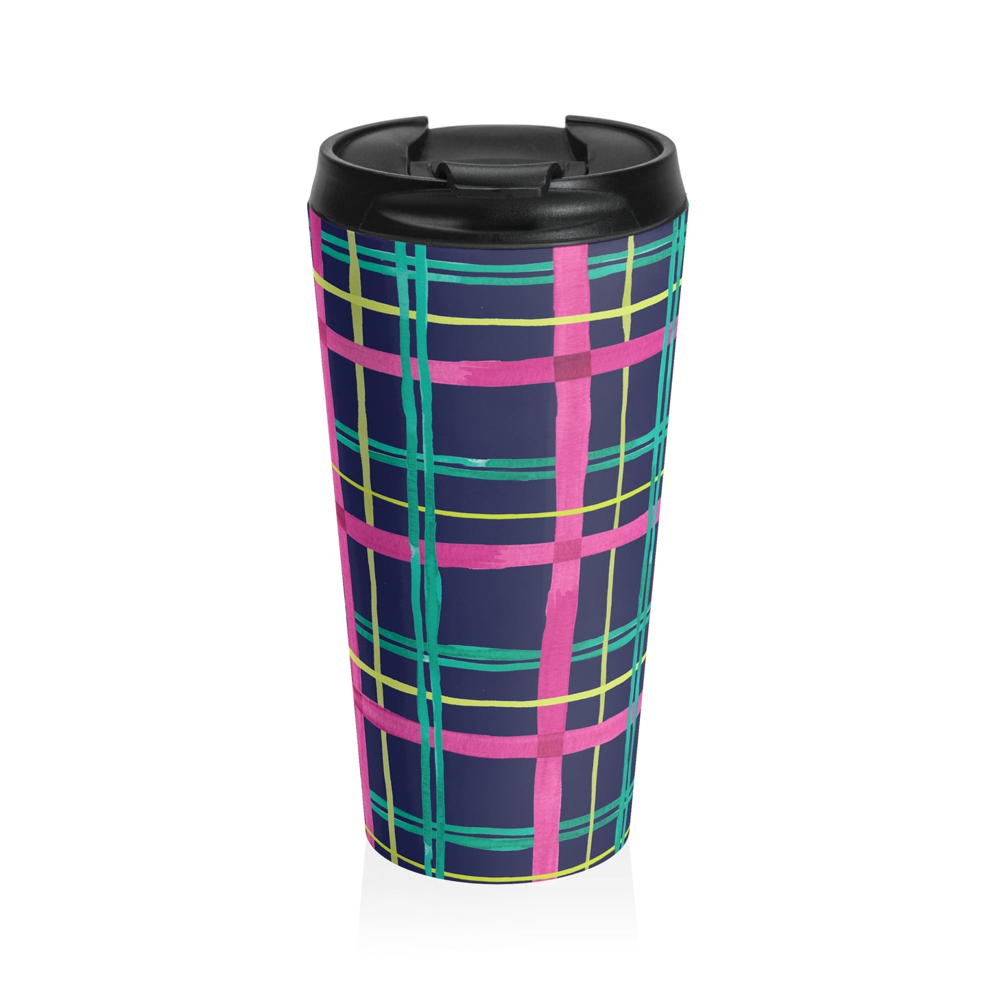 Alpine Plaid Travel Mug