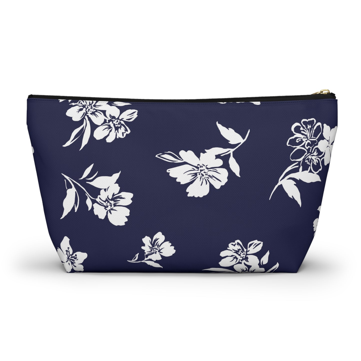 Inky Floral Travel Pouch