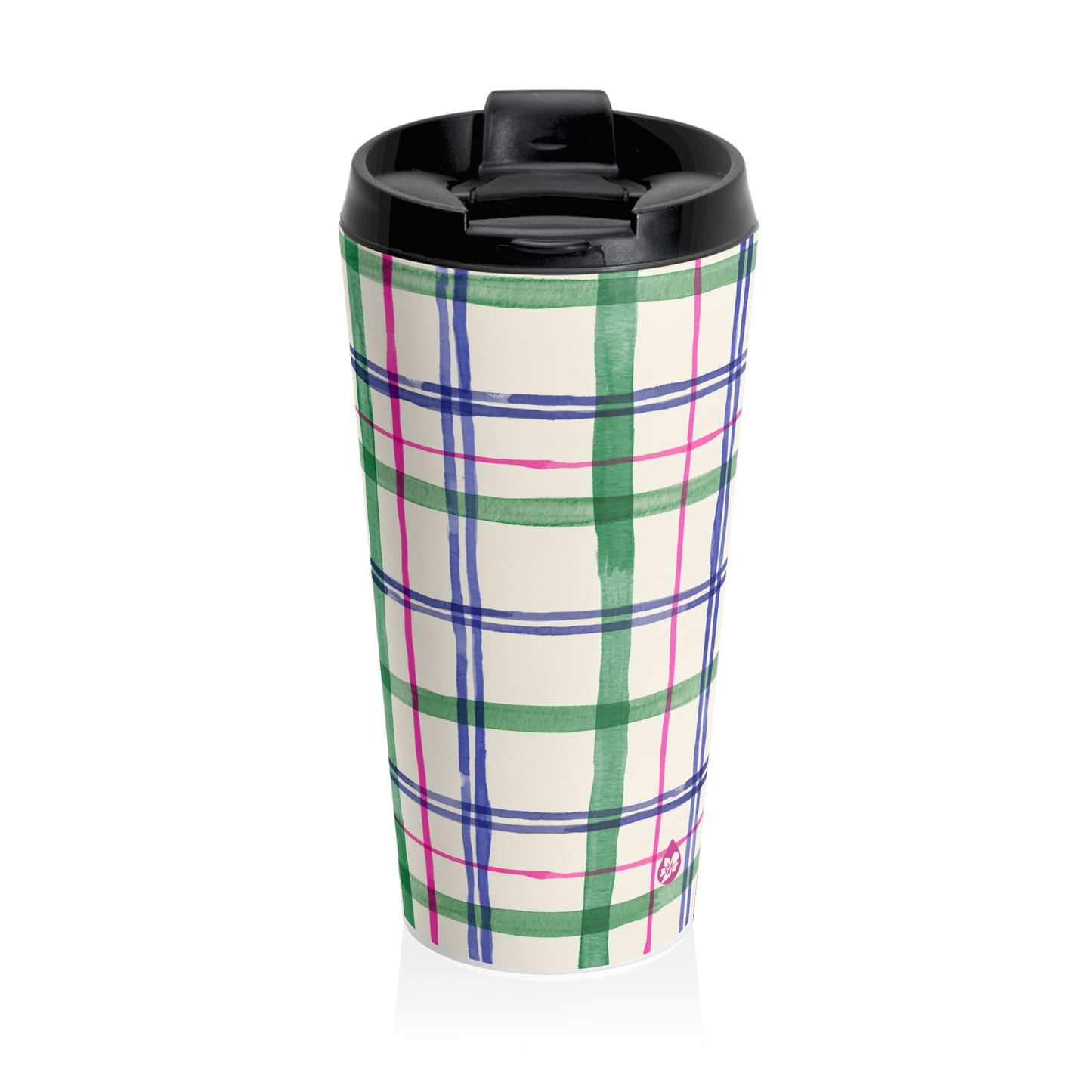 Alpine Plaid Travel Mug
