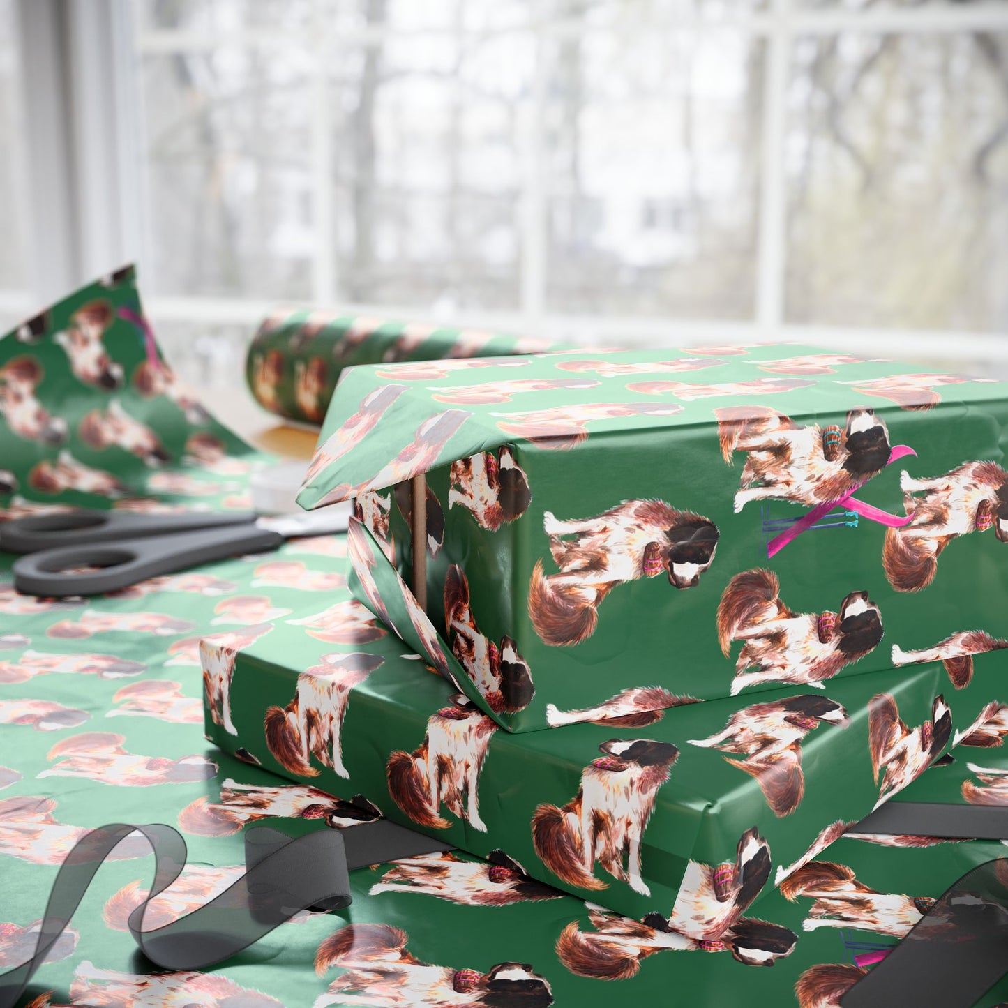 Snow Dog - Wrapping Paper