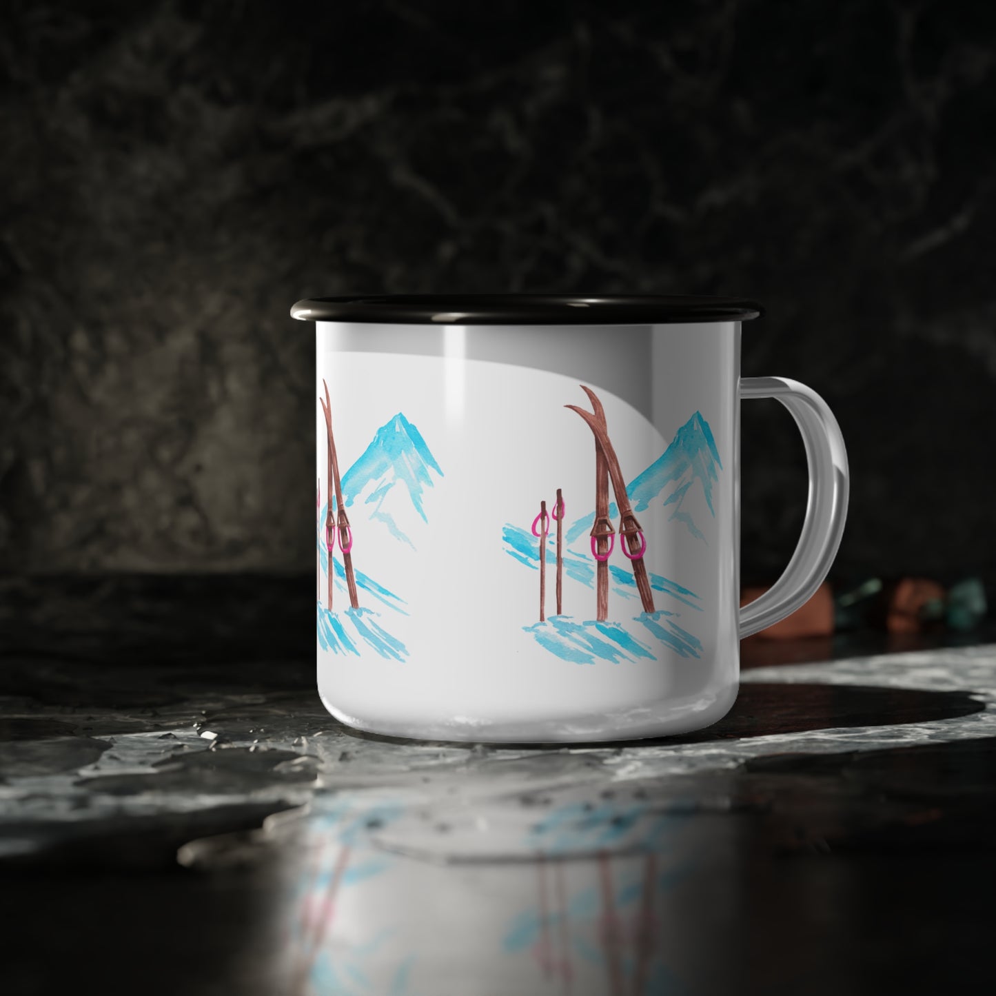 Ski Enamel Camp Cup