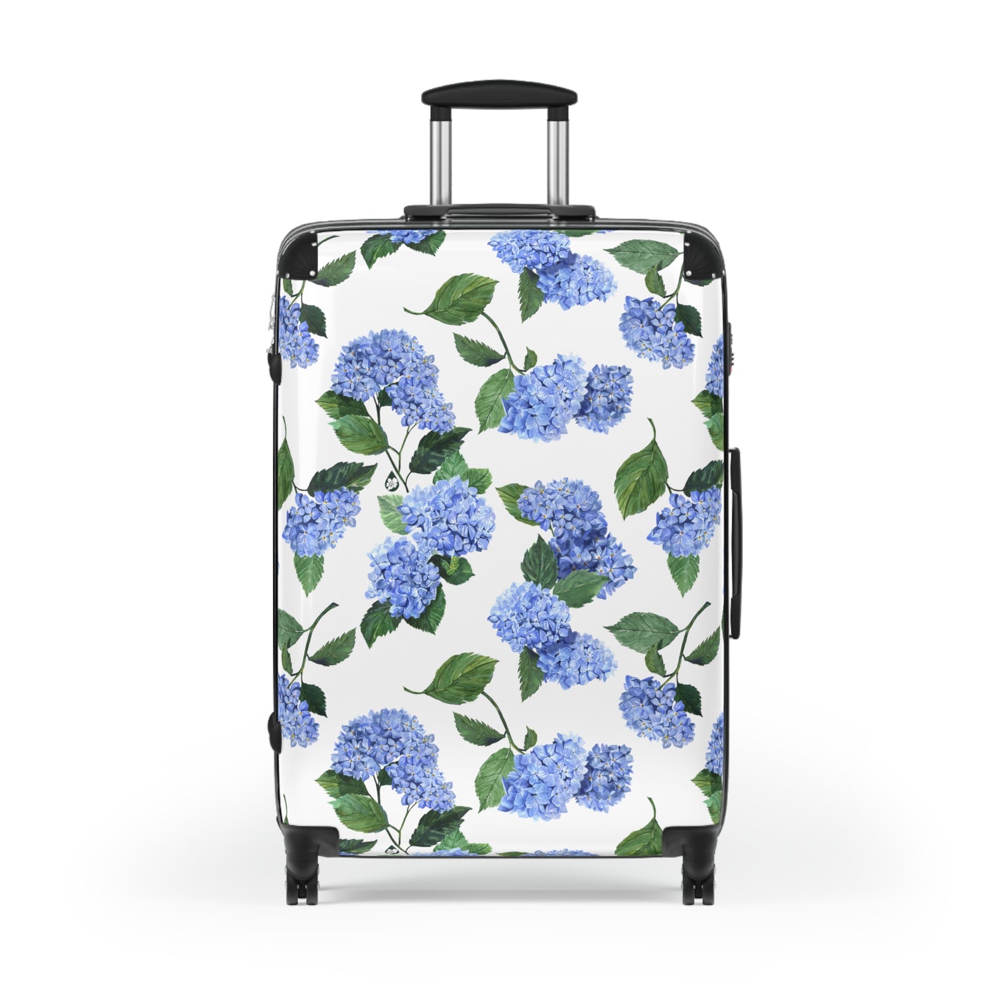 Something Blue Hydrangea Suitcase