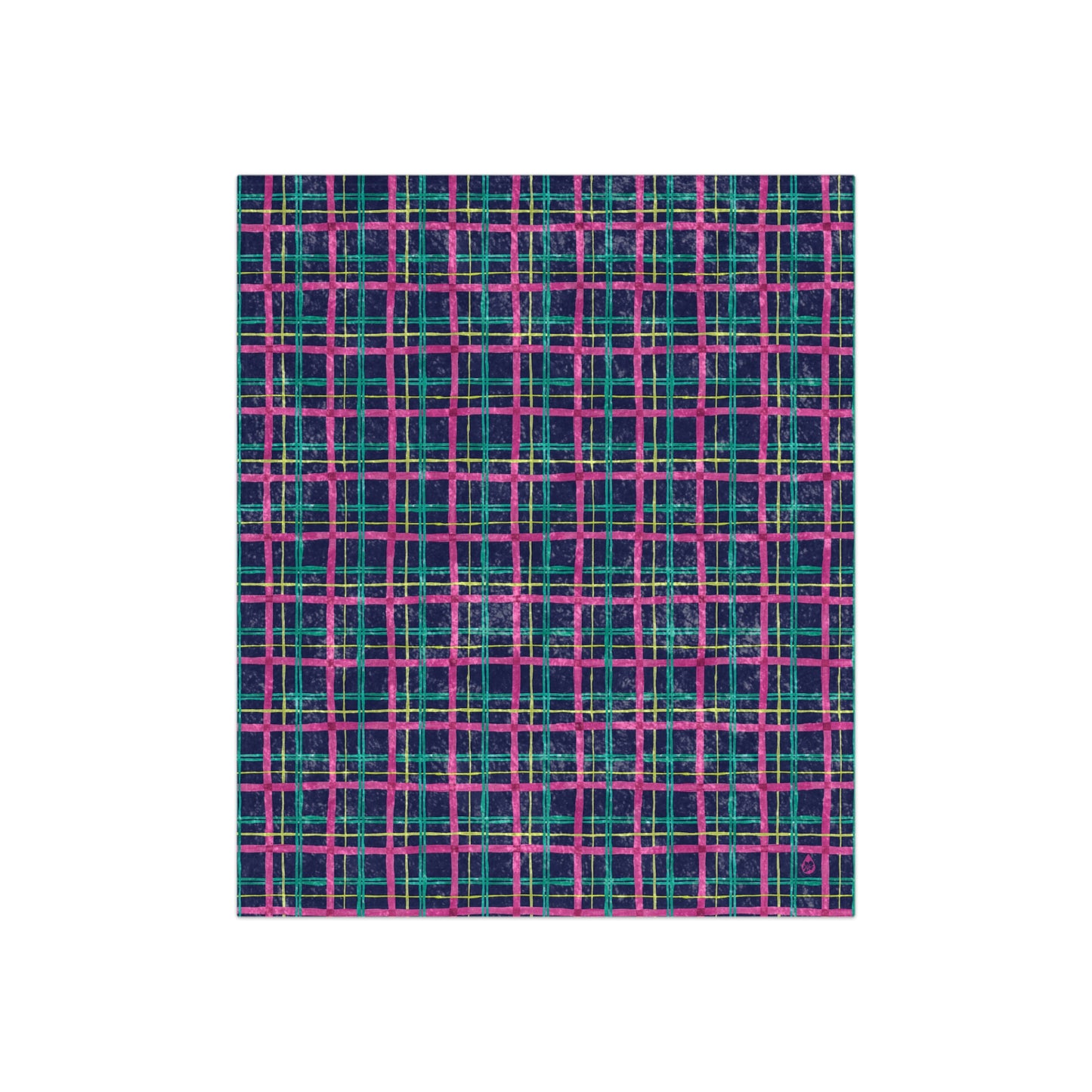 Alpine Plaid Velvet Blanket