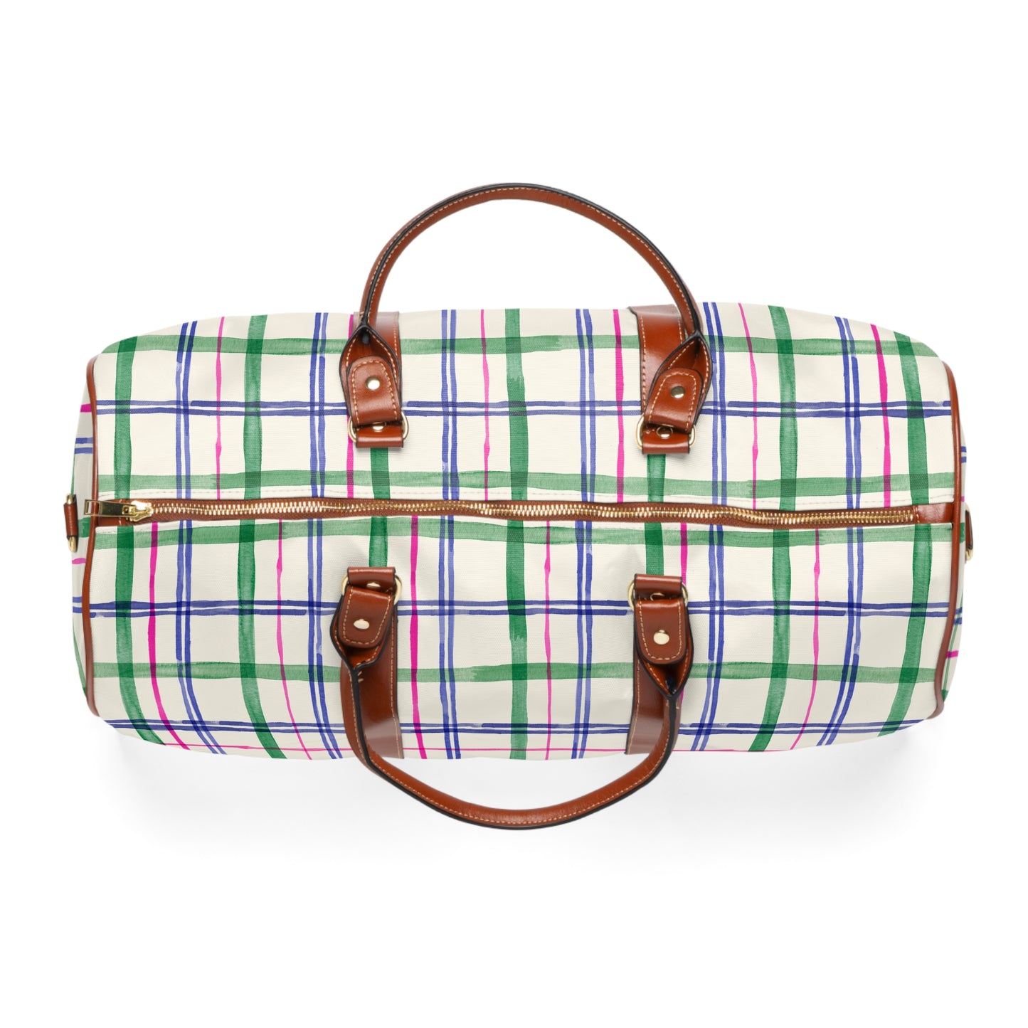 Alpine Plaid Waterproof Travel Bag