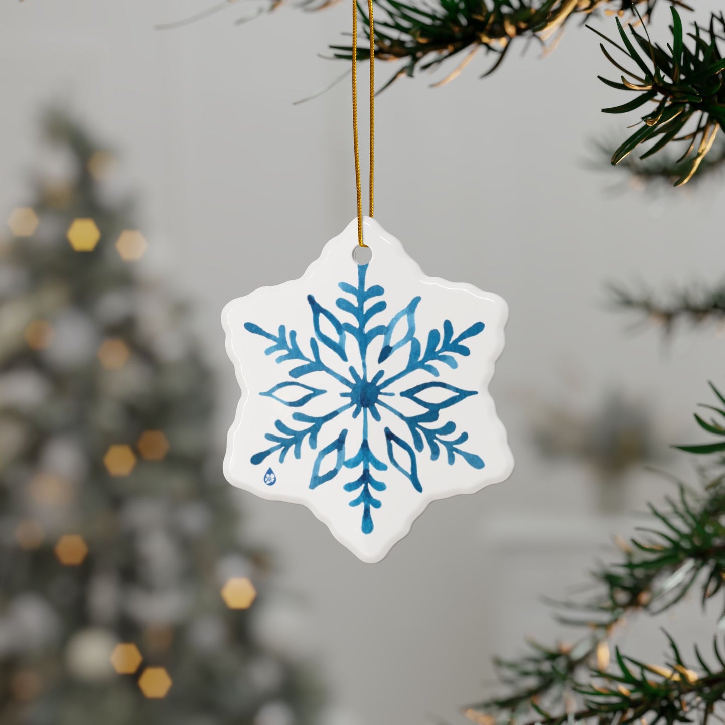 Freeze The Day Ceramic Ornaments