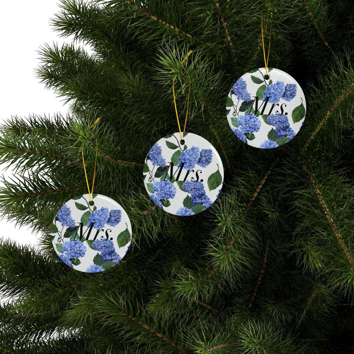 Mrs. Hydrangea Ornament