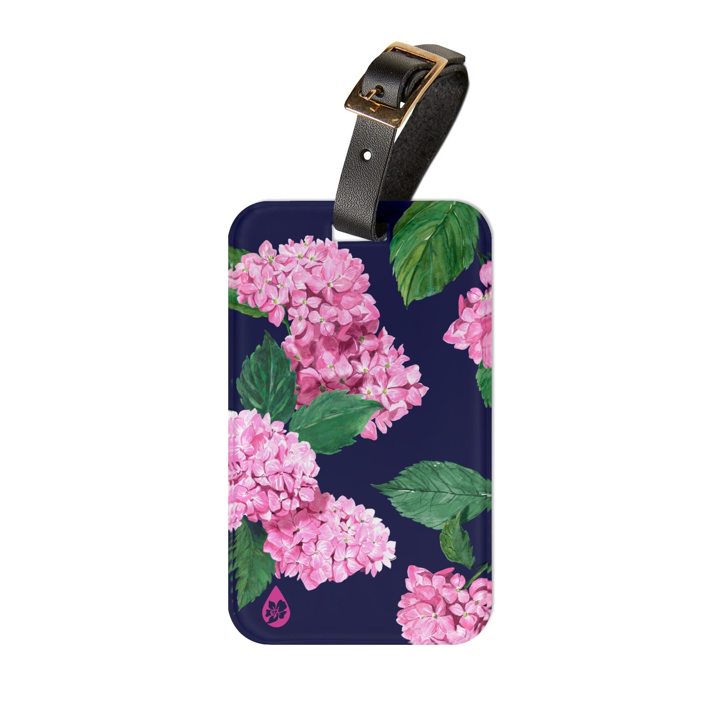 Hydrangea Luggage Tag
