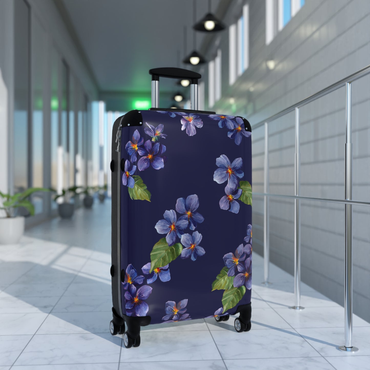 Violets Are Blue Suitcase