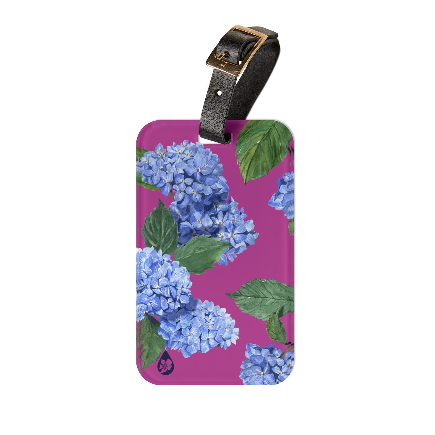 Hydrangea Luggage Tag
