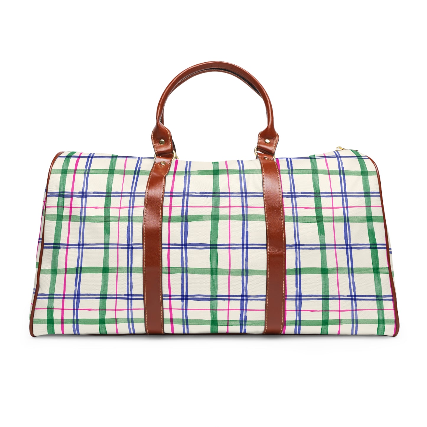 Alpine Plaid Waterproof Travel Bag